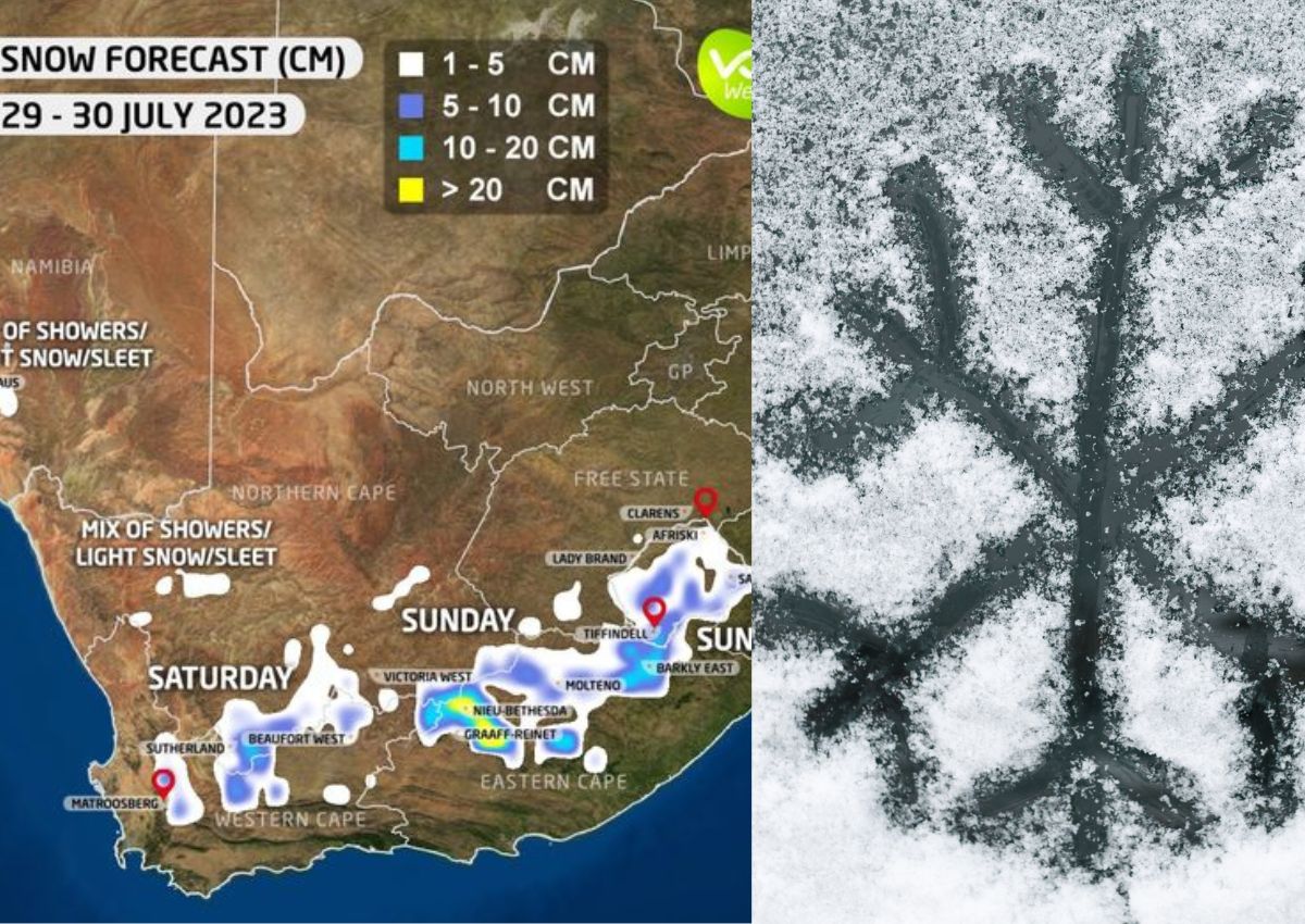 Extreme COLD, rain and heavy SNOW expected soon in these parts of SA