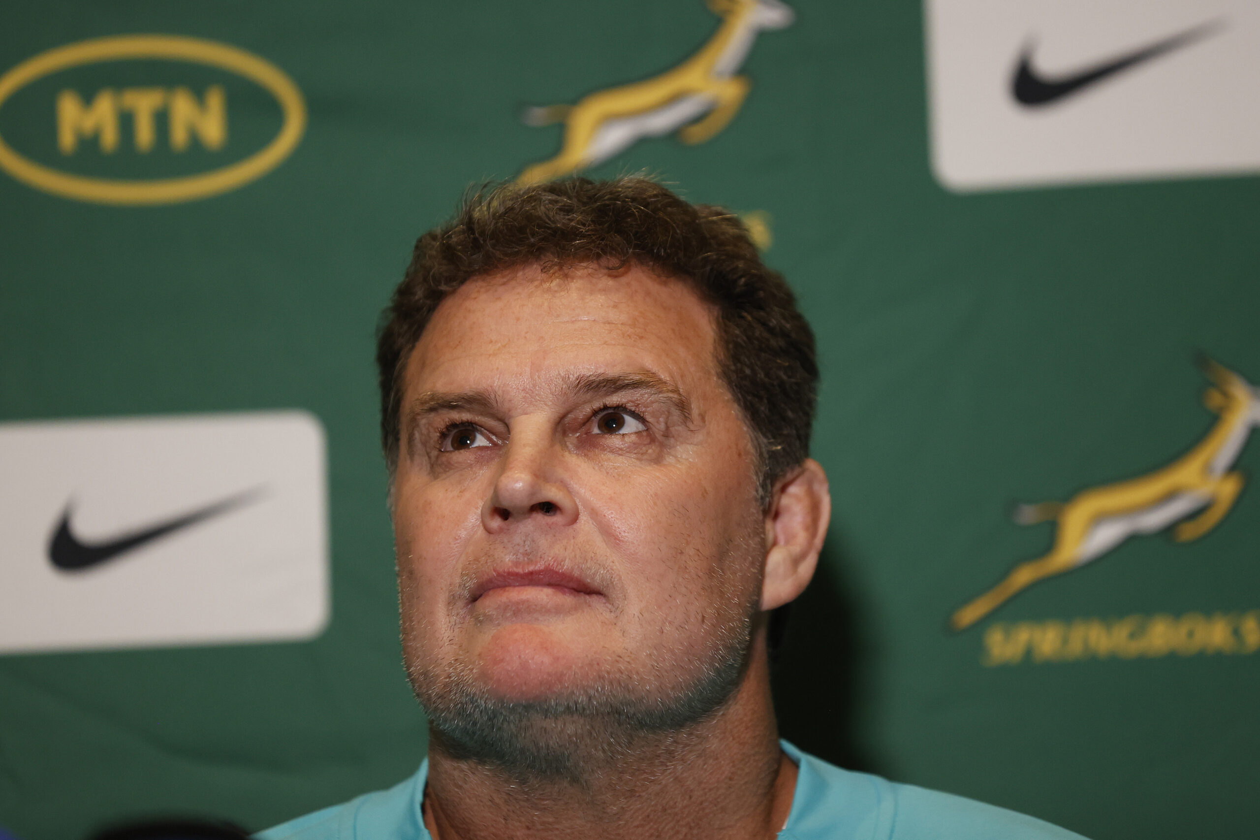 South Africa's director of rugby Rassie Erasmus. Photo: Phill Magakoe / AFP