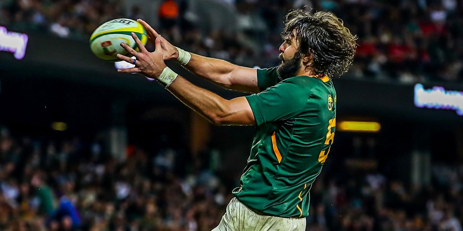 Springboks The Springboks will be without Lood de Jager. Photo: SA Rugby website