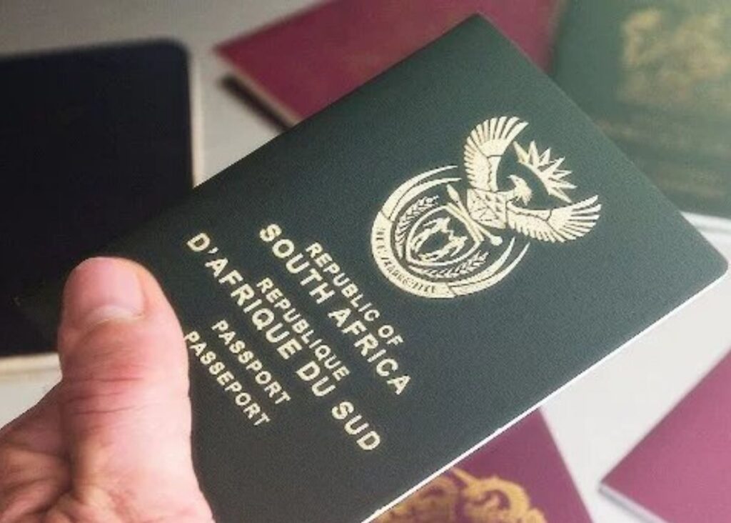 Suid-Afrikaanse paspoort
