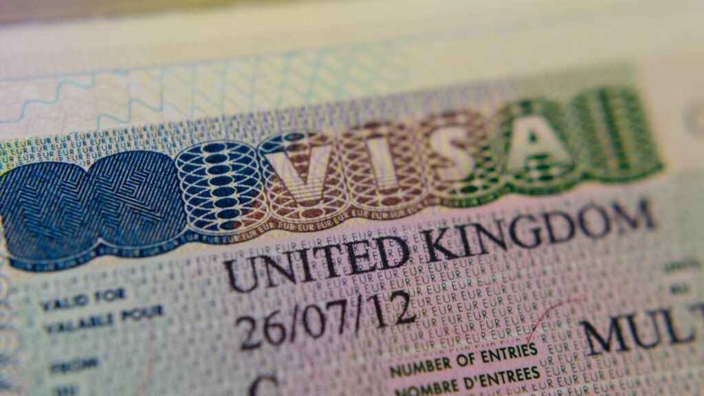 Britse visumfooie