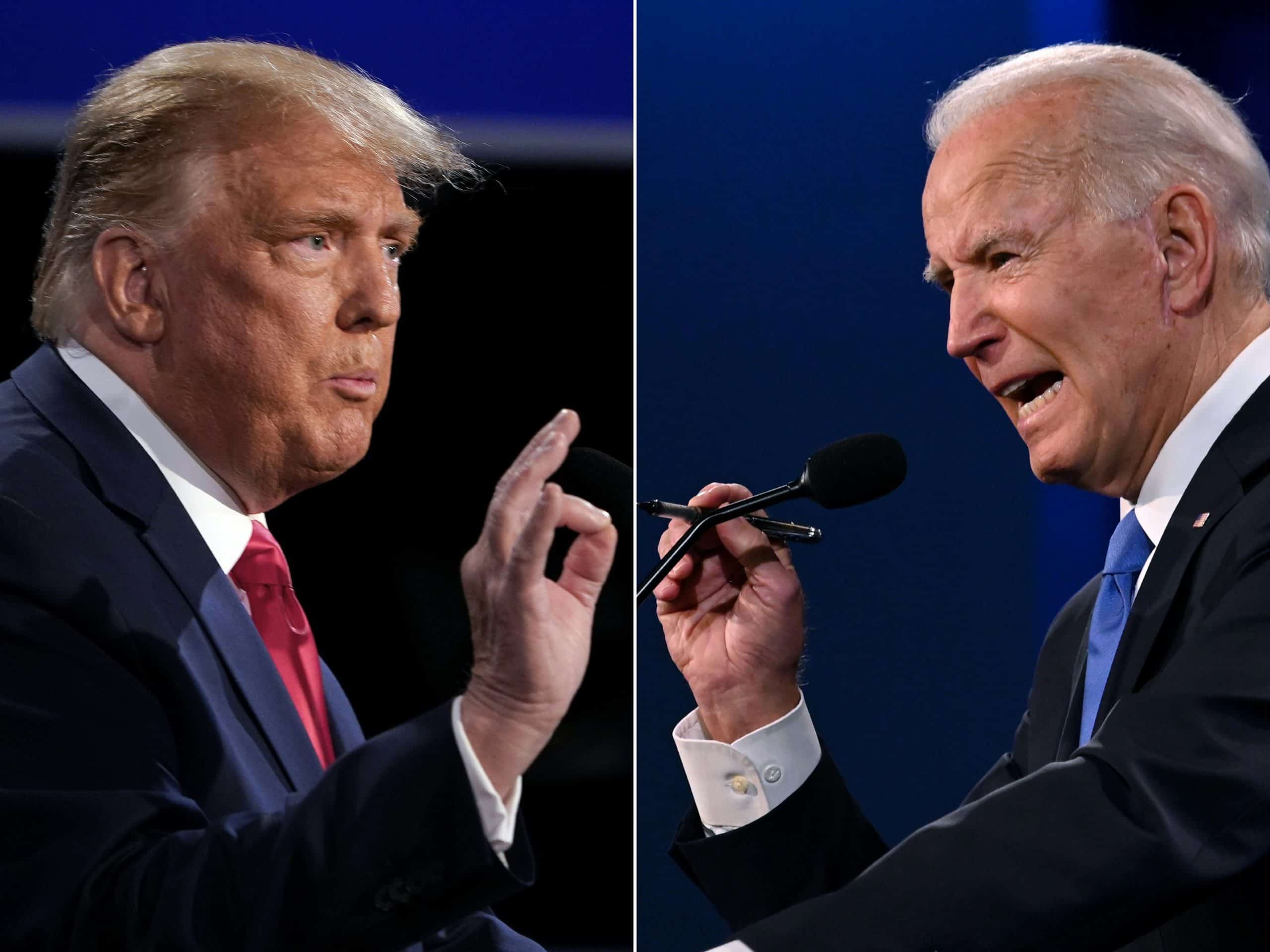 donald trump joe biden