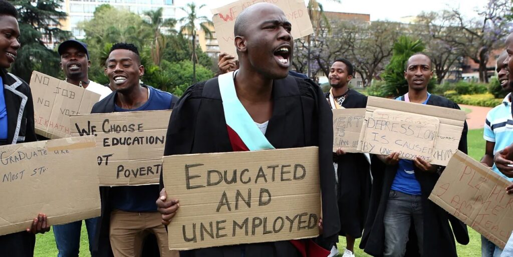 werkloosheidsyfer Suid-afrika