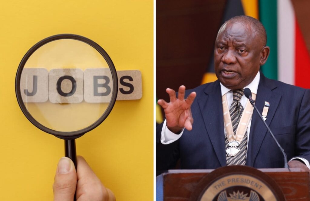 President Ramaphosa se werkskeppingsleuen in 2024 deursien