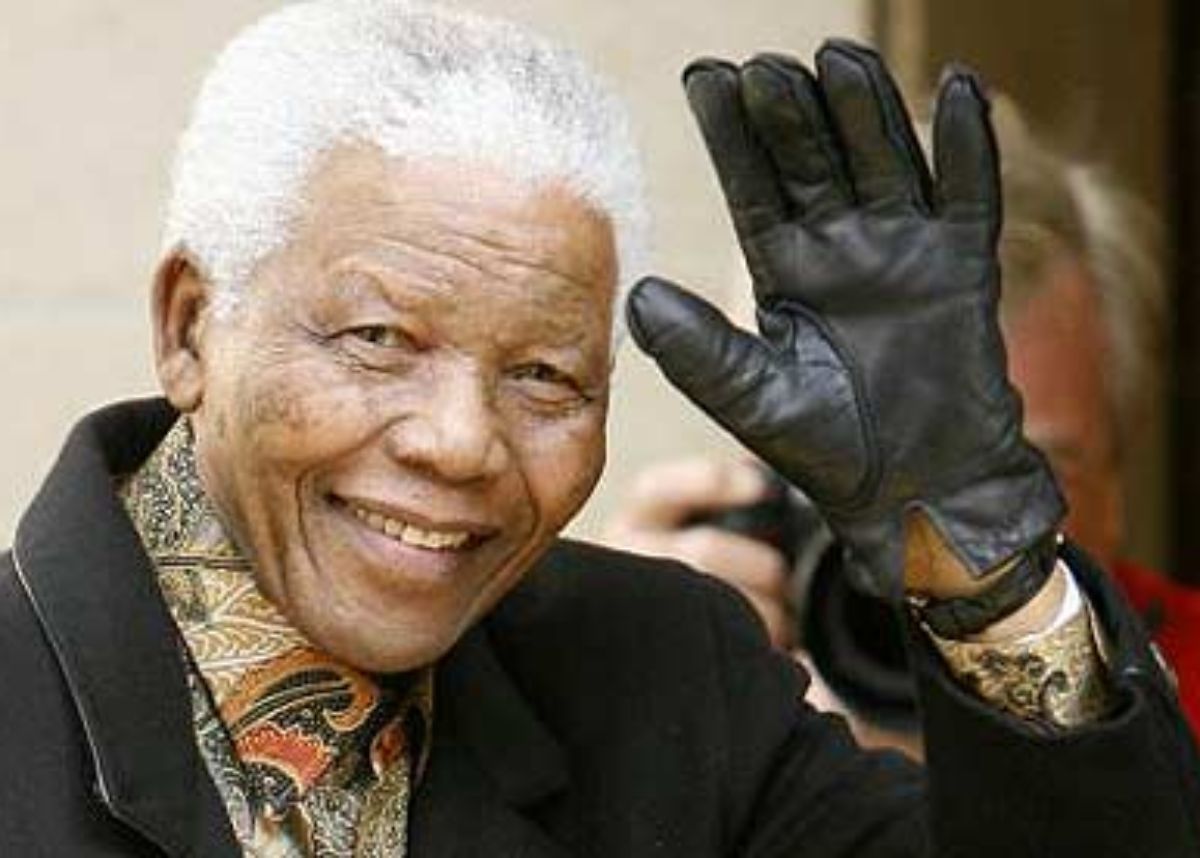 Nelson Mandela Suid-Afrikaanse president