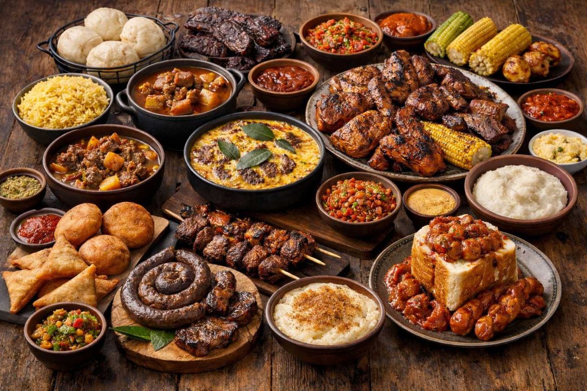 Tradisionele Suid- Afrikaanse Kos