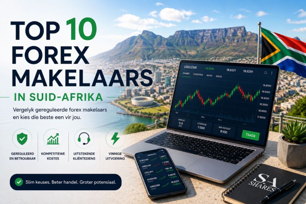 Top 10 Forex Makelaars in Suid-Afrika (2026)