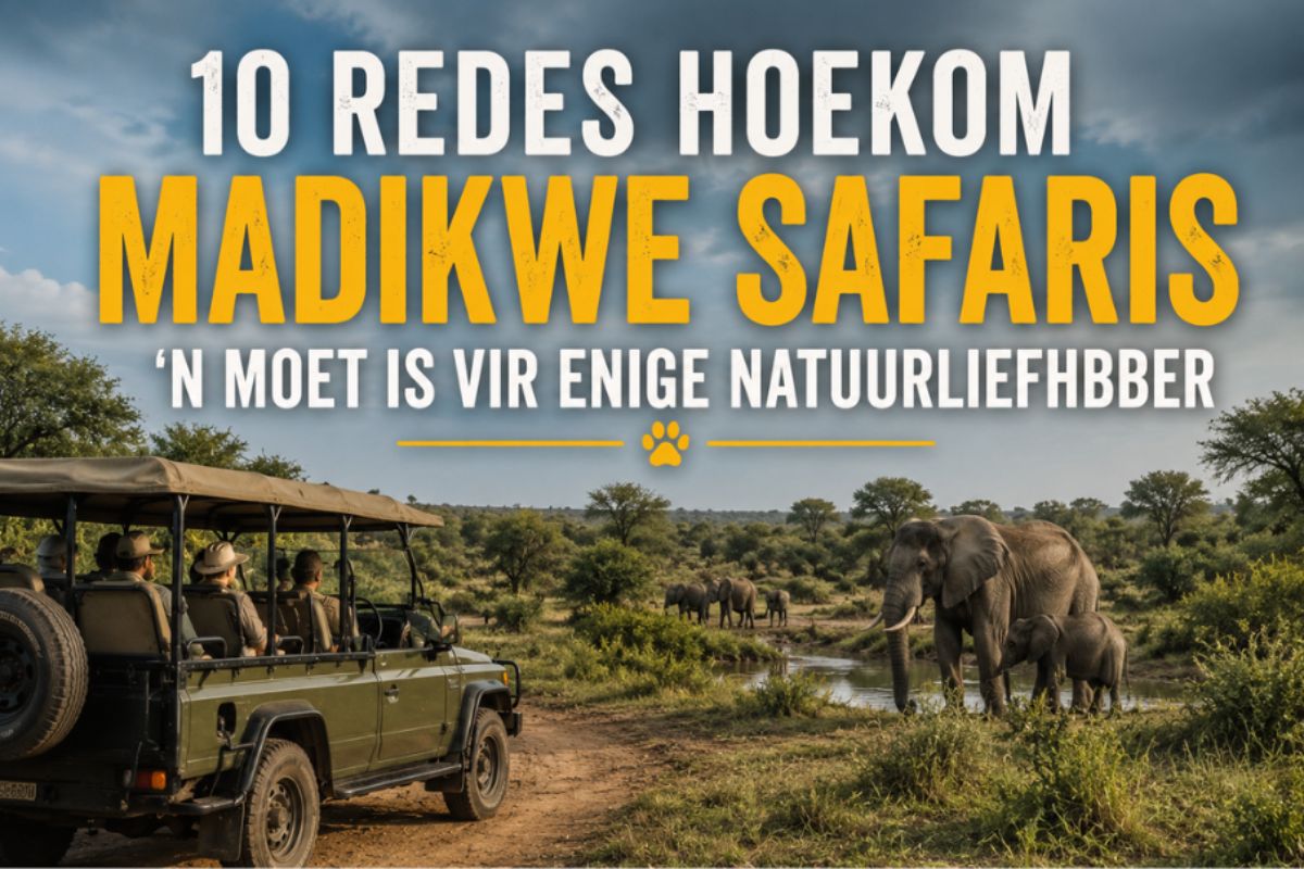 10 Redes Hoekom Madikwe Safaris ’n Moet is vir Enige Natuurliefhebber.