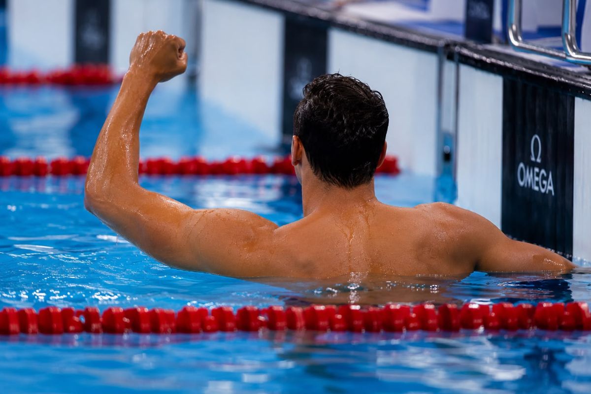 Chad le Clos maak geskiedenis