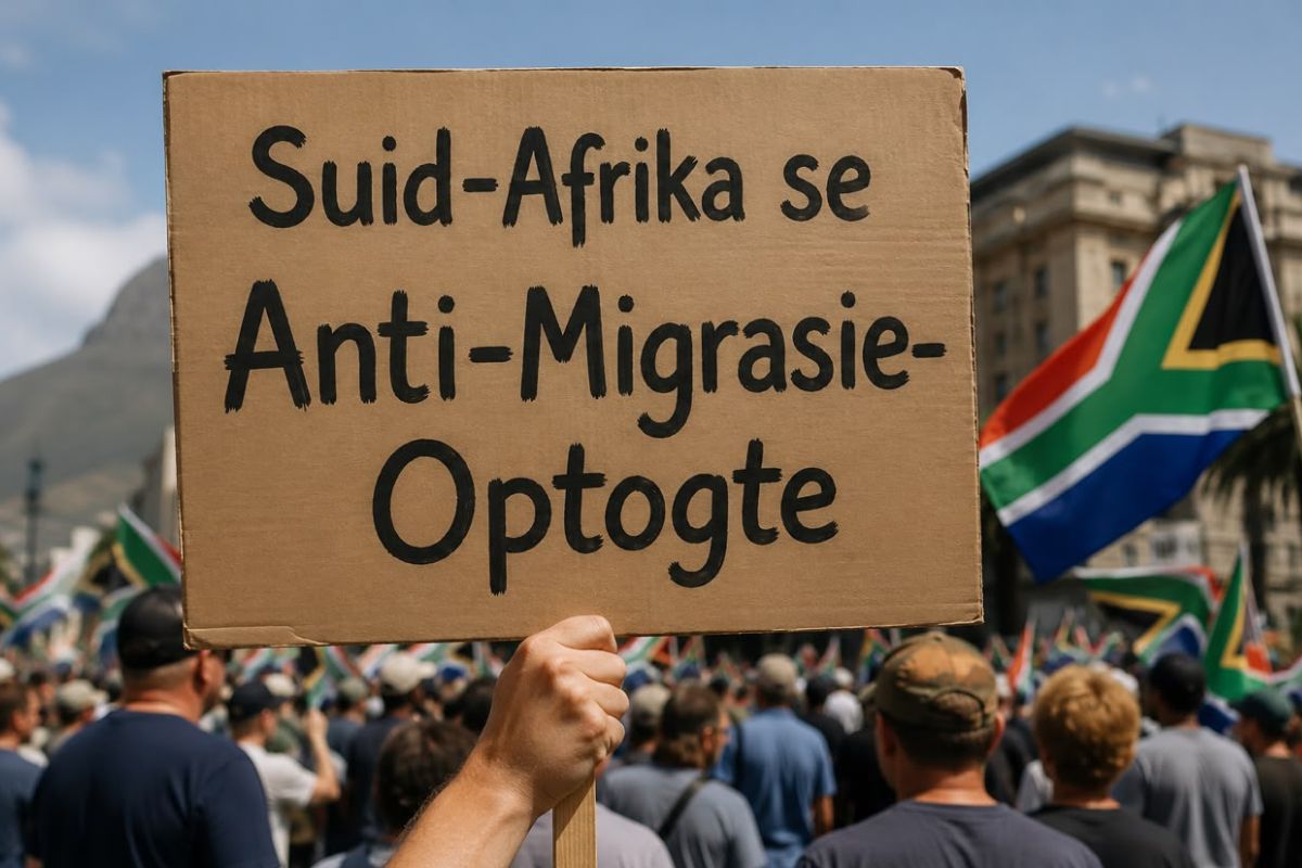 Suid-Afrika se Anti-Migrasie-Optogte