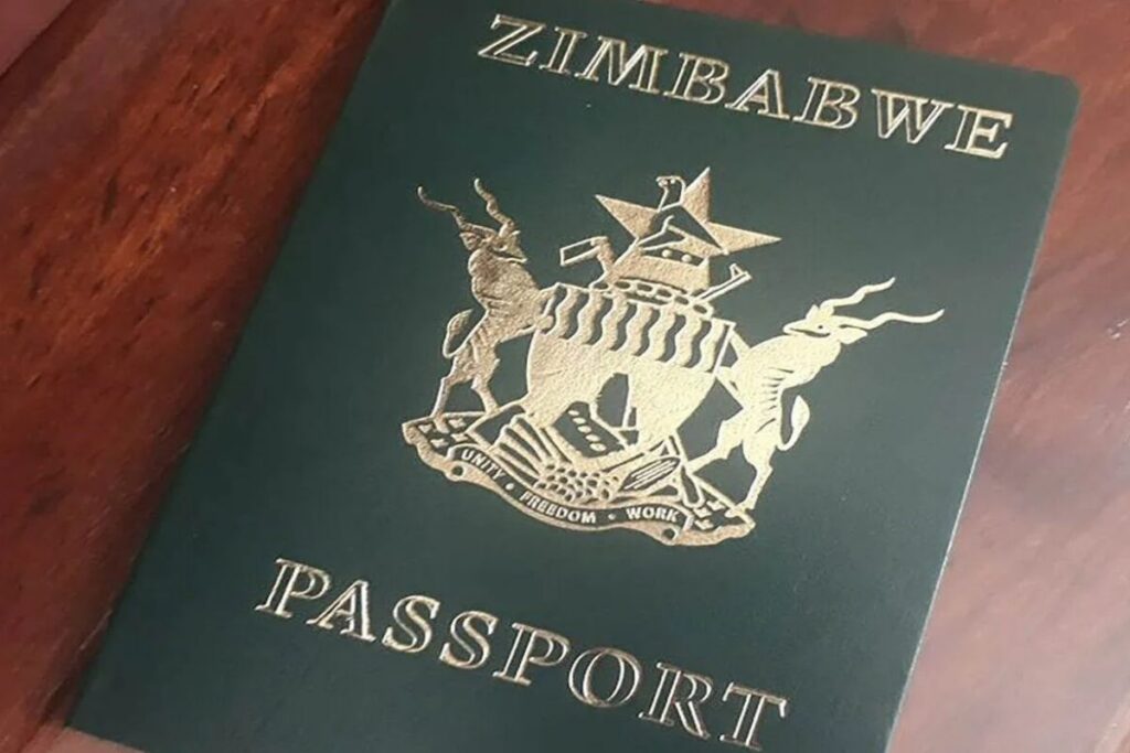 Zimbabwiese paspoort