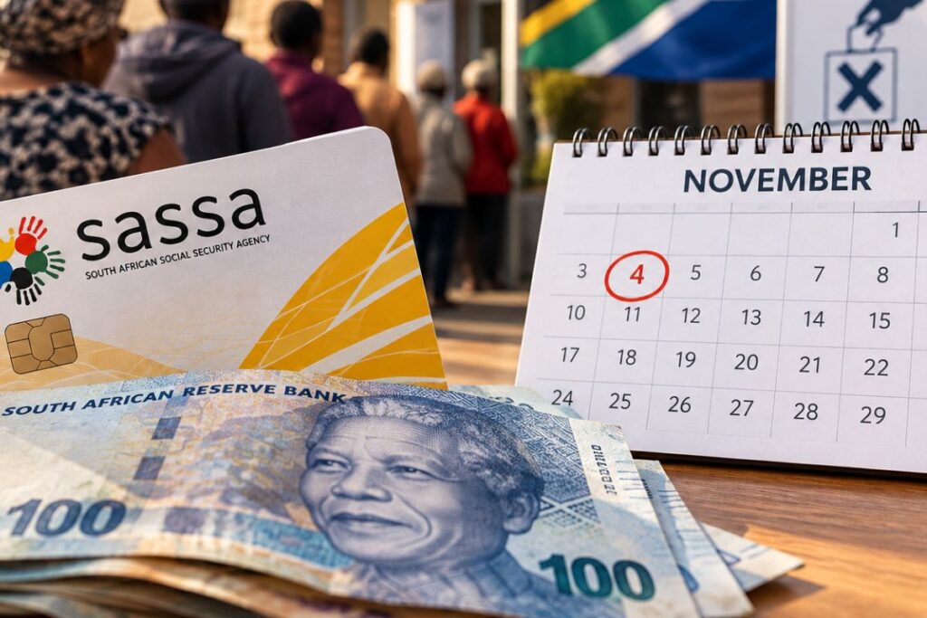 SASSA skuif November-betaaldatums